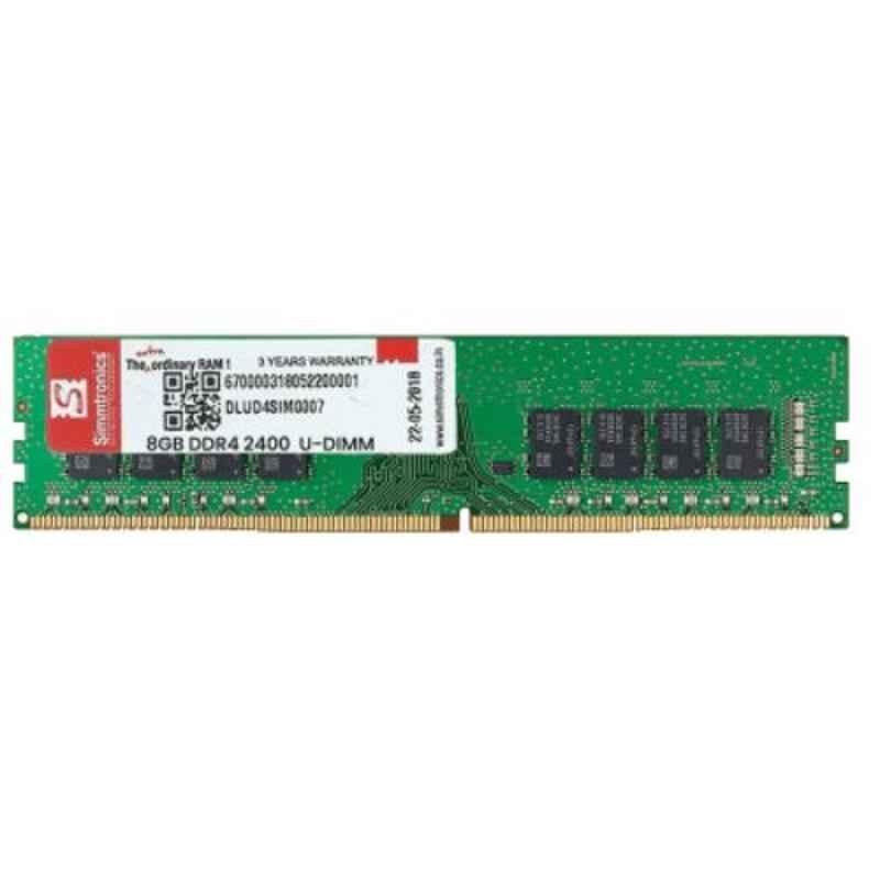 Simmtronics 8GB DDR4 2400MHz Desktop RAM