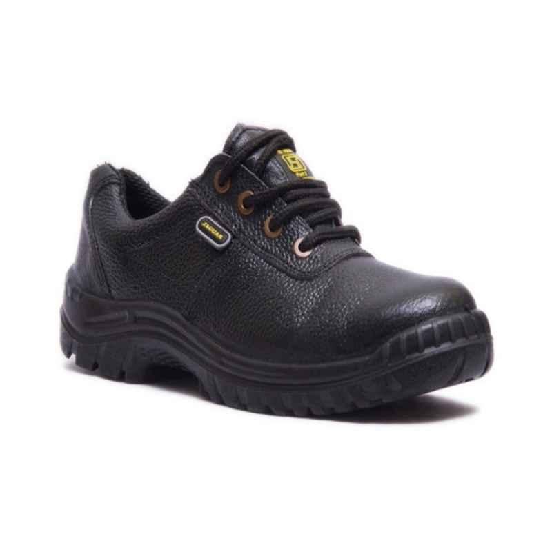 Hillson Jaguar Steel Toe Black Work Safety Shoes, 10