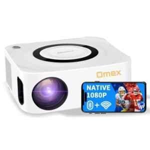 Omex 6500lm 16:9 Smart Full HD Digital Zoom White Portable Projector