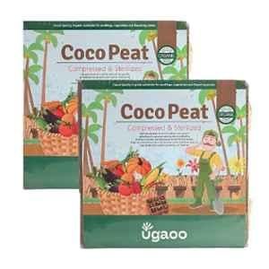 Ugaoo 10kg Organic Cocopeat Block, NUSMB009
