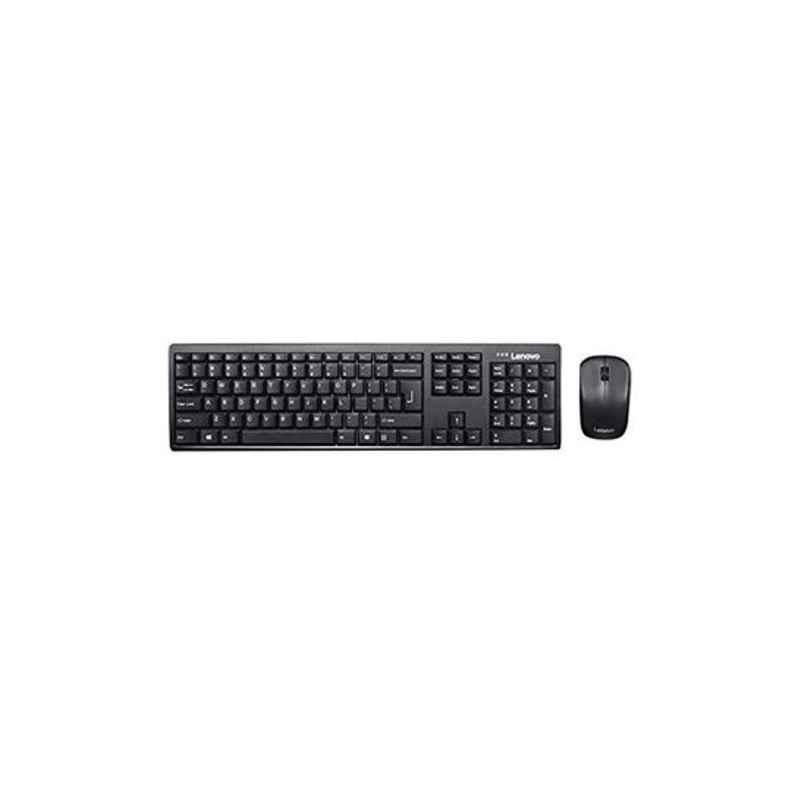 Lenovo Wireless Black Keyboard & Mouse Combo, 1P GX30S99500