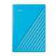 WD My Passport 2TB USB 3.0 Blue Portable External Hard Drive with Automatic Backup, WDBYVG0020BBL-WESN