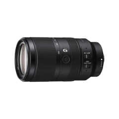 Sony SEL70350G 70-350mm F4.5-6.3 OSS G APS-C E Mount Telephoto Zoom Camera Lens for Wildlife Photography, SEL70350G/CSYX