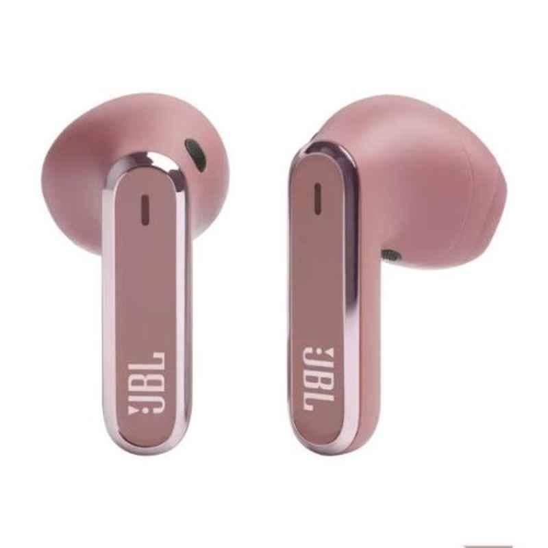JBL Live Flex Rose Bluetooth 5.3 True Wireless Noise Cancelling Earbuds