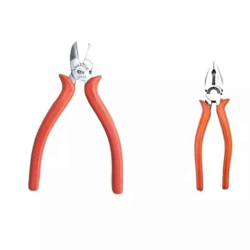Sky Blue 2 Pcs 7.8 inch Lineman Plier Combo, SBE_PLIER_0313
