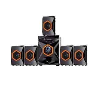 I Kall IK-555 5.1 Channel Black Home Theater with Remote Control