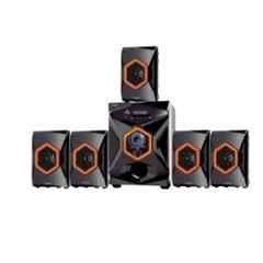 I Kall IK-555 5.1 Channel Black Home Theater with Remote Control