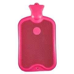Coronation 1.5 Litre Pink Rubber Leakproof Hot Water Bottle for Pain Relief