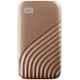 WD My Passport 500GB Gold External SSD, WDBAGF5000AGD-WESN