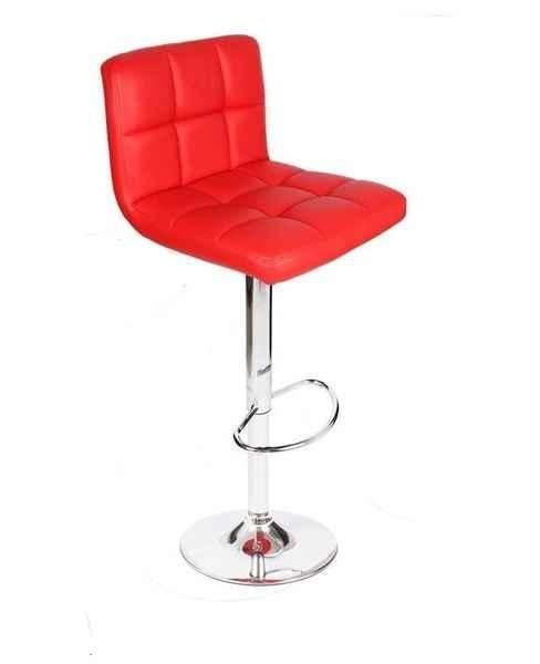 Chair Garage Pu Leatherette Red, Garage Bar Stools