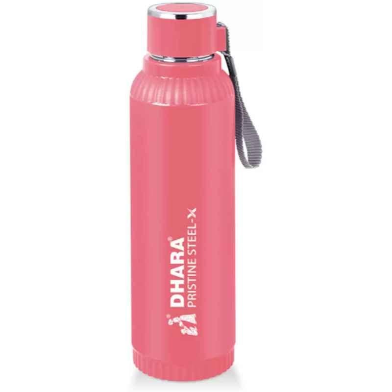 Dhara Quench 900 700ml Stainless Steel Pink Water Bottle, DBQUEPN900