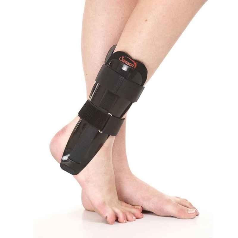 Samson AK-0707 Black Ankle Splint, Size: Universal
