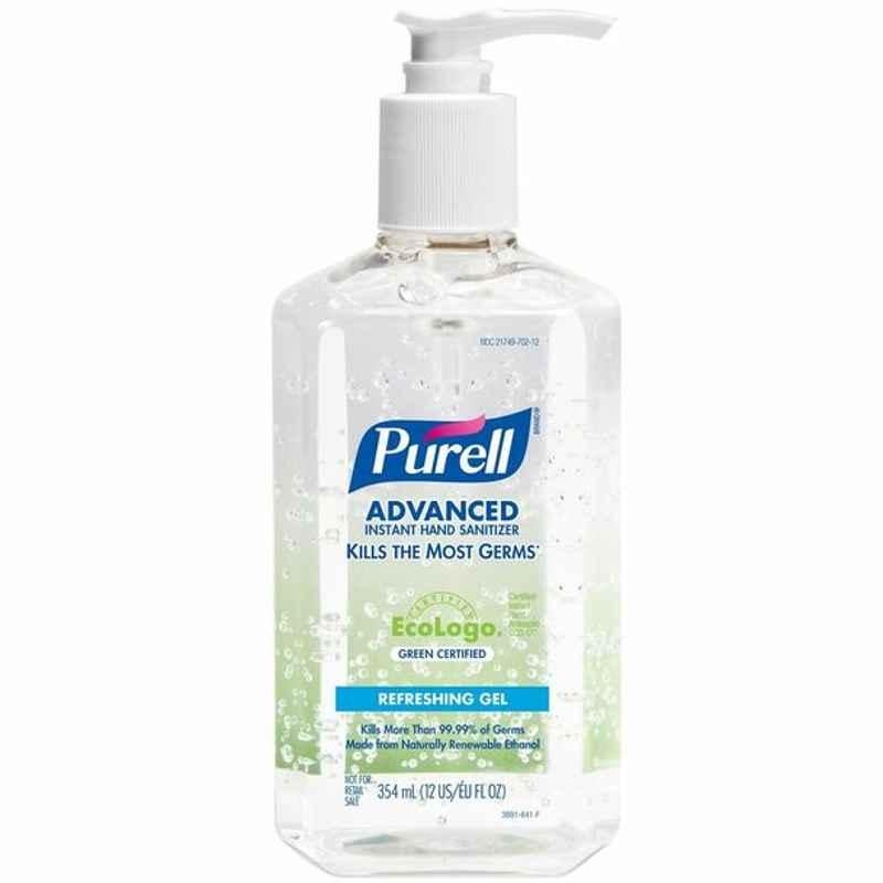 Purell Advanced Green Certified Hand Sanitizer Gel, 3691, 354ml