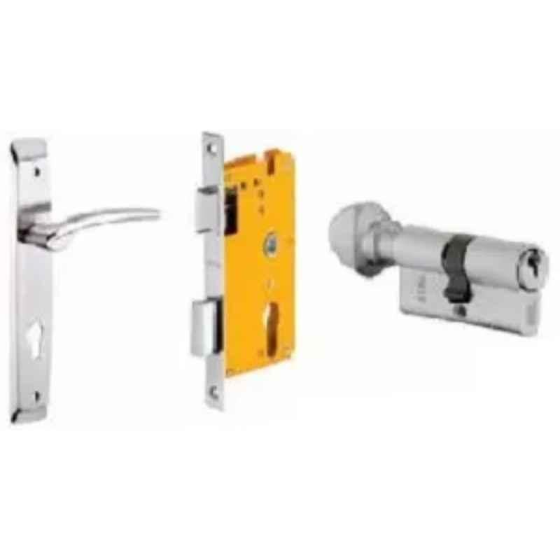 Dorset ML Series Letizia 70mm Stainless Steel Door Handle Lock Set with Knob & Key