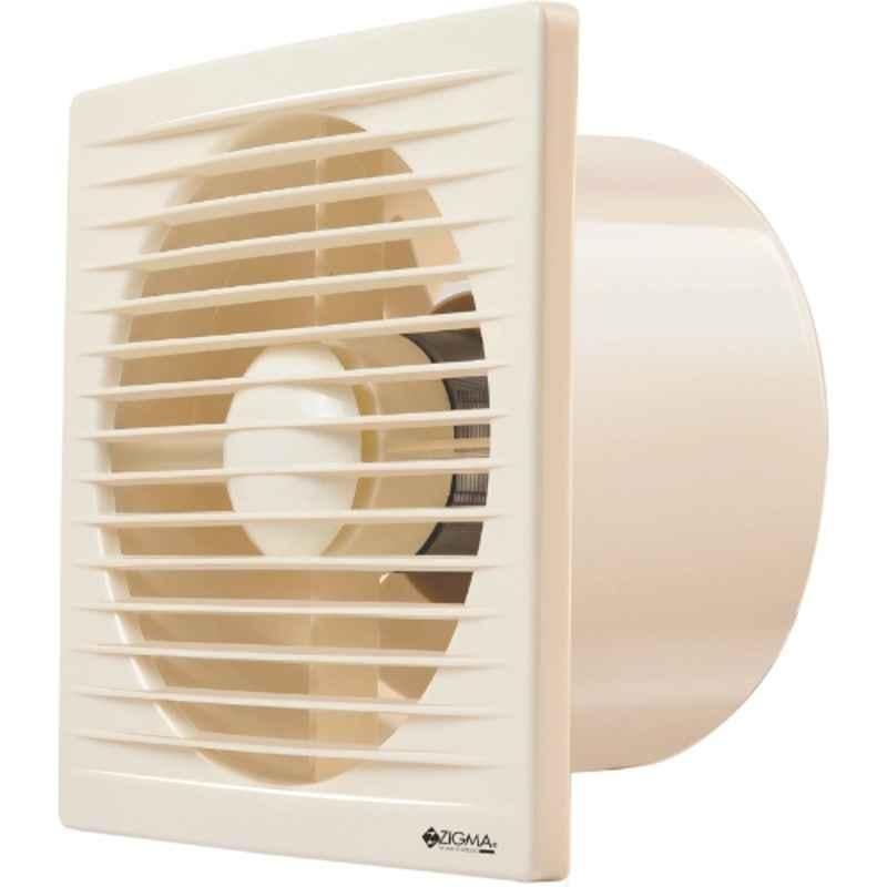Zigma Axil Air 35W Plastic Ivory Exhaust Fan, Sweep: 150 mm
