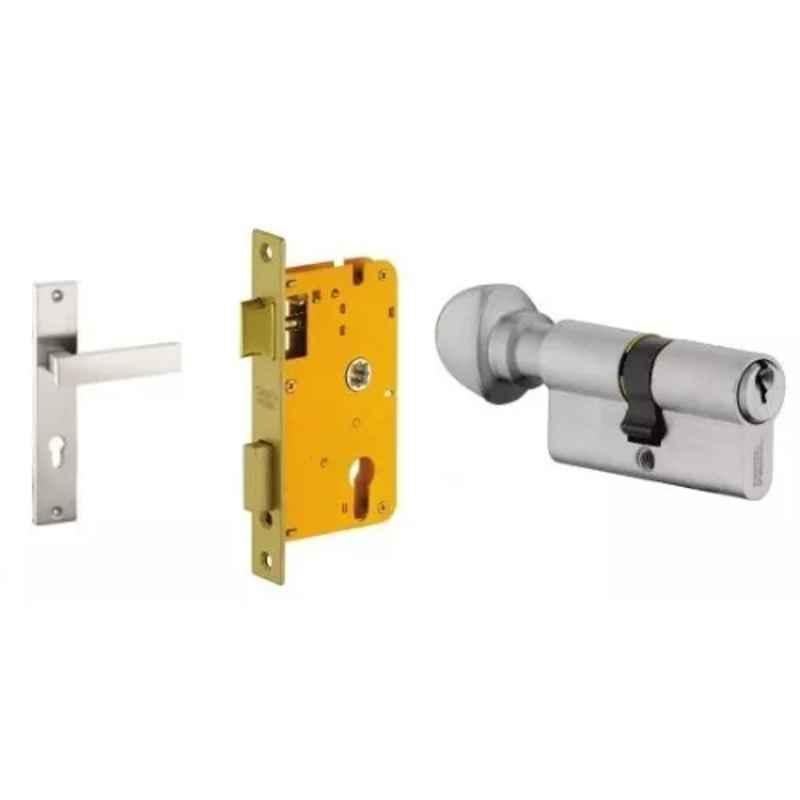 Dorset HL Series Primo 70mm Stainless Steel Door Handle Lock Set with Knob & Key