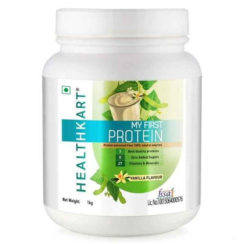 Healthkart 1kg Chocolate Beginners Protein with Whey & Casein, HNUT9187-01