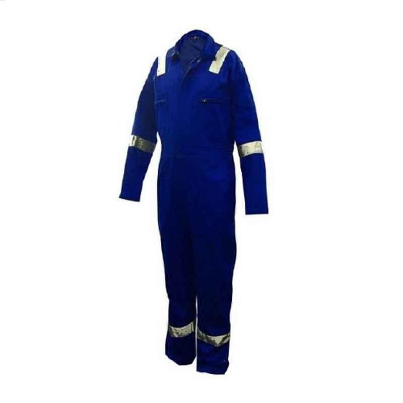 Klopman Be-Safe Jupiter 240 GSM Royal Blue Fire Retardant Treated Coverall
