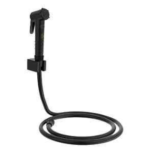 RN Black.2 Health Faucet Set with Hose Pipe & Wall Holder for Toilet Cleaning