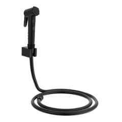 RN Black.2 Health Faucet Set with Hose Pipe & Wall Holder for Toilet Cleaning
