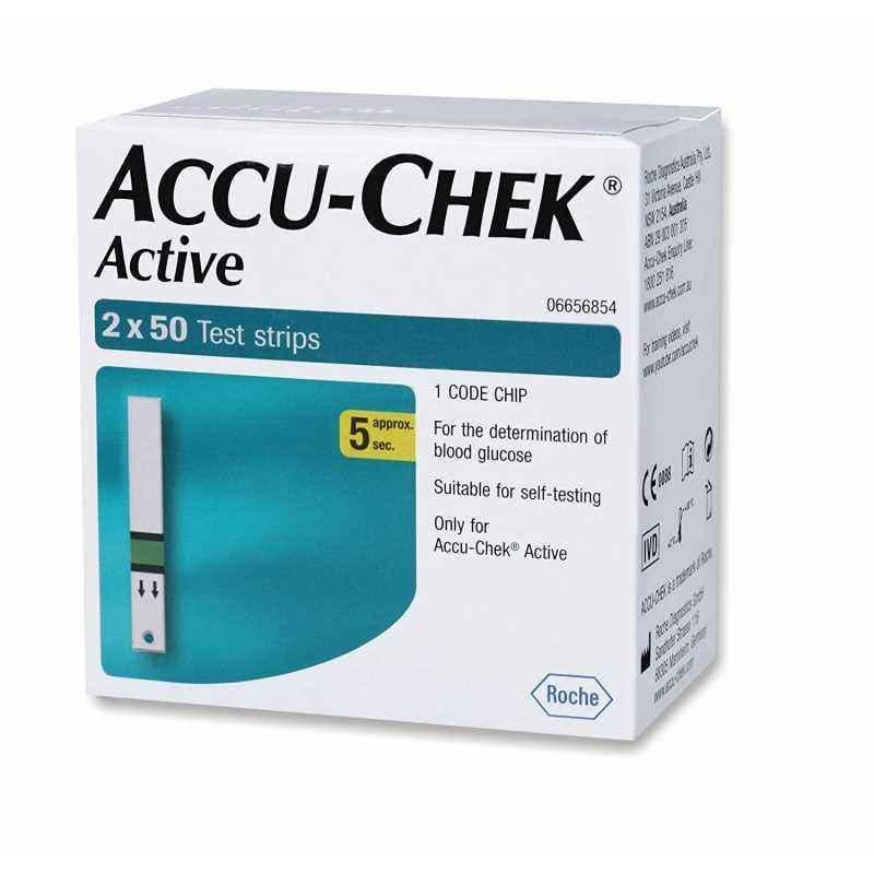 Accu-chek Active 100 Test Strips
