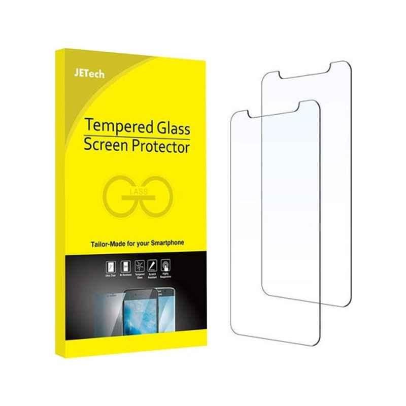 Jetech 2Pcs Clear Tempered Glass Screen Protector Set, 1050