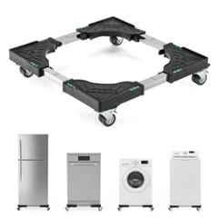 Corvids 150kg Stainless Steel Black Square Washer Stand with Adjustable Platform, CPWS-SQ-BLK