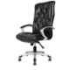 Caddy PU Leatherette Black Adjustable Office Chair with Back Support, DM 118