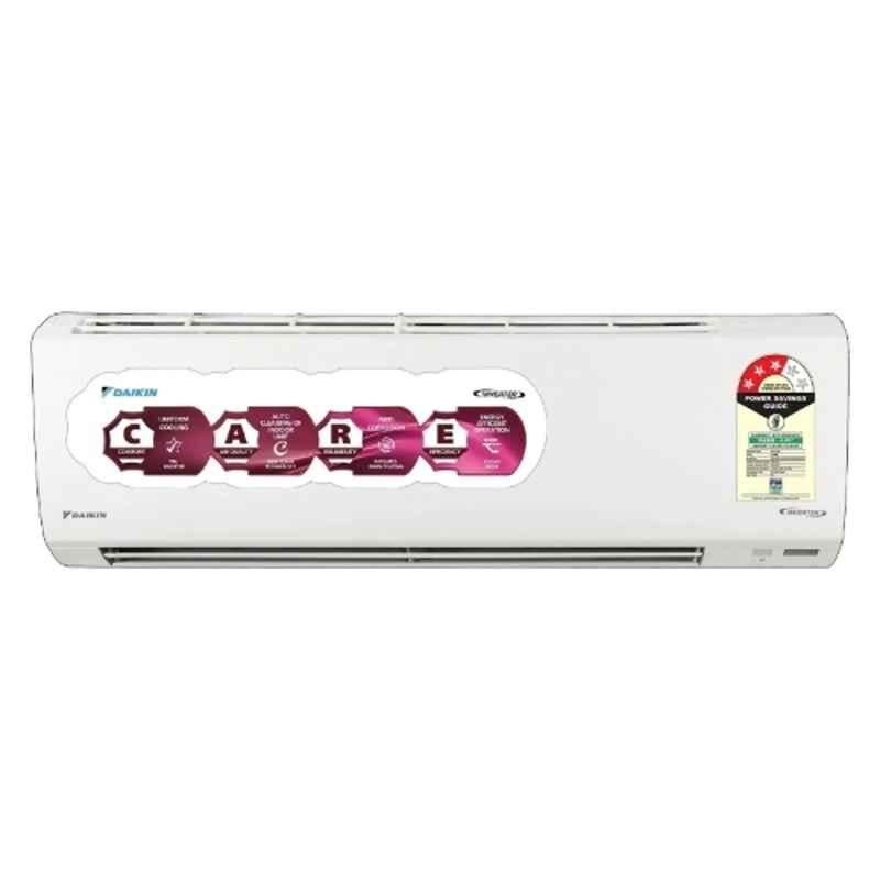 Daikin 1.8 Ton 3 Star White Inverter Split AC with Copper Condenser, ATKL60XV16VAA