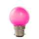 Nordusk Nova B 0.5W B22 Pink LED Night Bulb, NNBU-15 (Pack of 12)