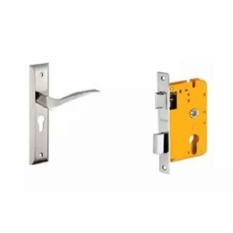 Dorset HL Series Fina 8 inch Stainless Steel Patina Finish Door Handle Lock Set with Mortise Latch (Pack of 4)