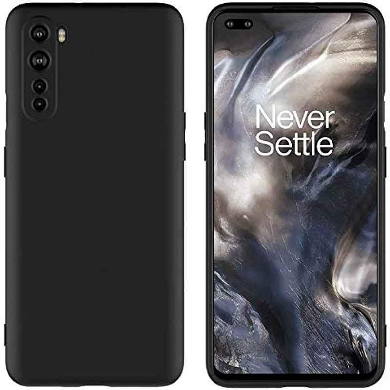 Rubik TPU Silicone Black Protective Case for One plus Nord