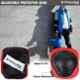 Strauss 25x22x16cm ABS Plastic & EPS Foam Red Protective Adjustable Helmet, ST-2197