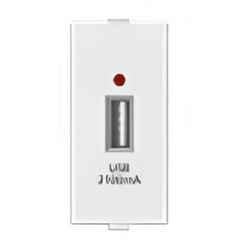 Anchor Regent 1 Module USB 2.1A Communication Jack Socket, 69041 (Pack of 10)