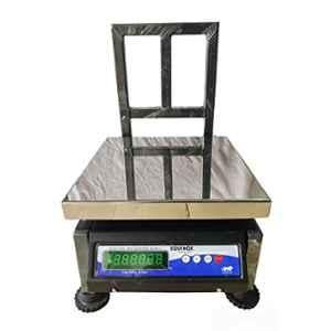 Equinox 12x12 inch 60kg Stainless Steel Digital Weighing Scale with 5g Accuracy, BS300KSS