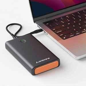 Ambrane Powerlit Ultra 25000mAh Black Laptop/MacBook Charging Power Bank