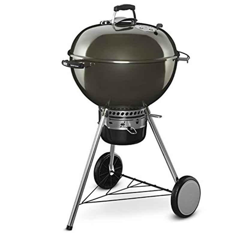 Weber Master-Touch 22 inch Smoke Grey Barbeque Charcoal Grill, 14510004