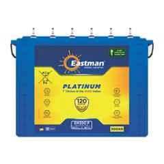 Eastman Platinum 300Ah 12V Tall Tubular Battery with 120 Months Warranty, EM300P