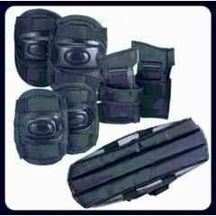 RB International Plastic & EVA Foam Black Skating Kit-230 Skating Kit