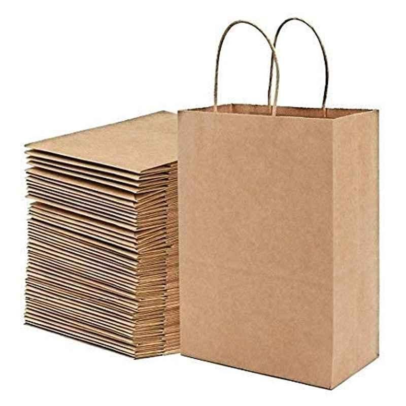 Buy Custom Paper Bags, Shopping Bag With Handle, Clothes Merchandise  Boutique Retail Bag, Colored Logo, Handle Bags, Wedding Bag Online in India  - Etsy