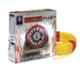 Kalinga Plus 1 Sqmm Single Core Yellow FR PVC Insulated Housing Wire, Length: 90 m