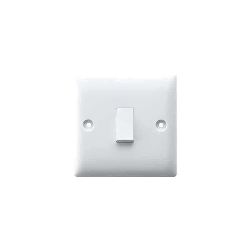 RR 20A 1 Gang DP Wall Plate Switch with Neon, W1012