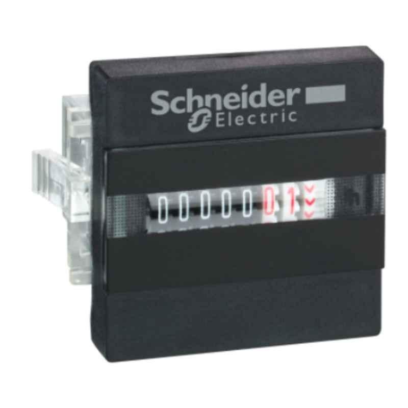 Schneider 230 VAC 7 Digit Display Mechanical Hour Counter, XBKH70000002M