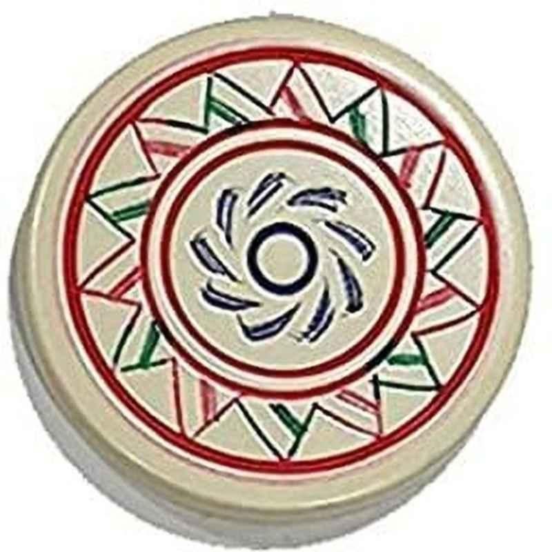 GLS W-15 Plastic Ivory Carrom Striker