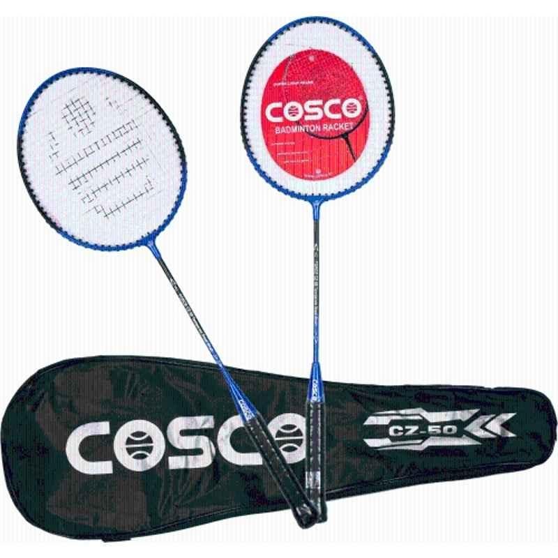 Cosco CZ 50 Twin 0.9g Blue Strung Badminton Racquet (Pack of 2)