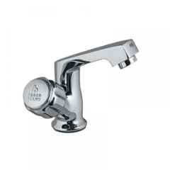 Jaquar Essco Delux Brass Chrome Finish Swan Neck Basin Tap with Aerator, DLX-510KN