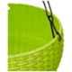 Gardens Need 4 Pcs 16x16x18cm 6 inch 100% Virgin Plastic Lemon Green Euro Basket