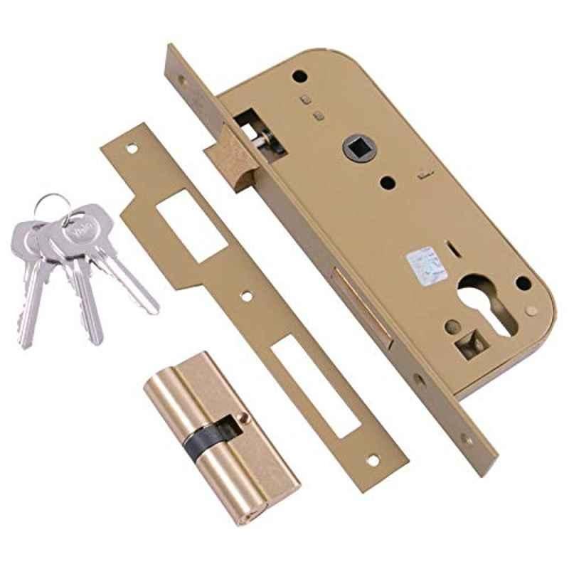 Yale Mortice Lock With Cylinder-Thickness 35mm-55mm