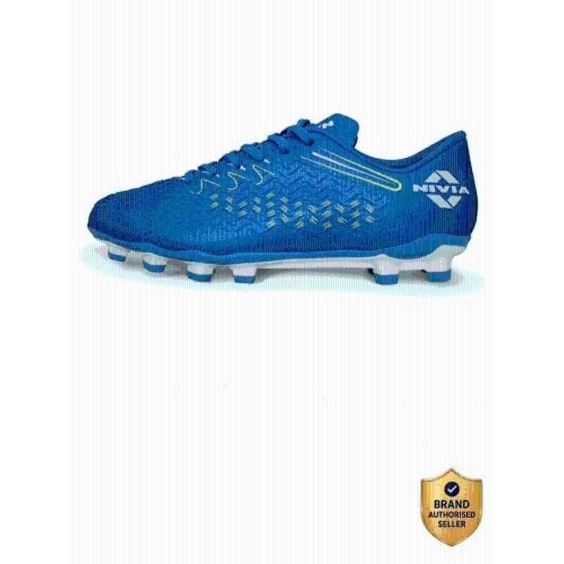 Nivia Blue Stud Football Shoes for Men, Size: 9