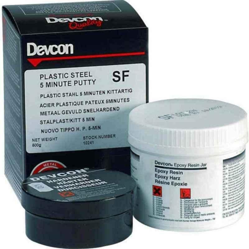Devcon 500g Plastic Steel 5 Minute Putty (SF)